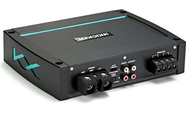 Kicker 44KXMA1200.1 1200W RMS KM Series 2-ohm Stable 1 Channel Class-D Marine Amplifier