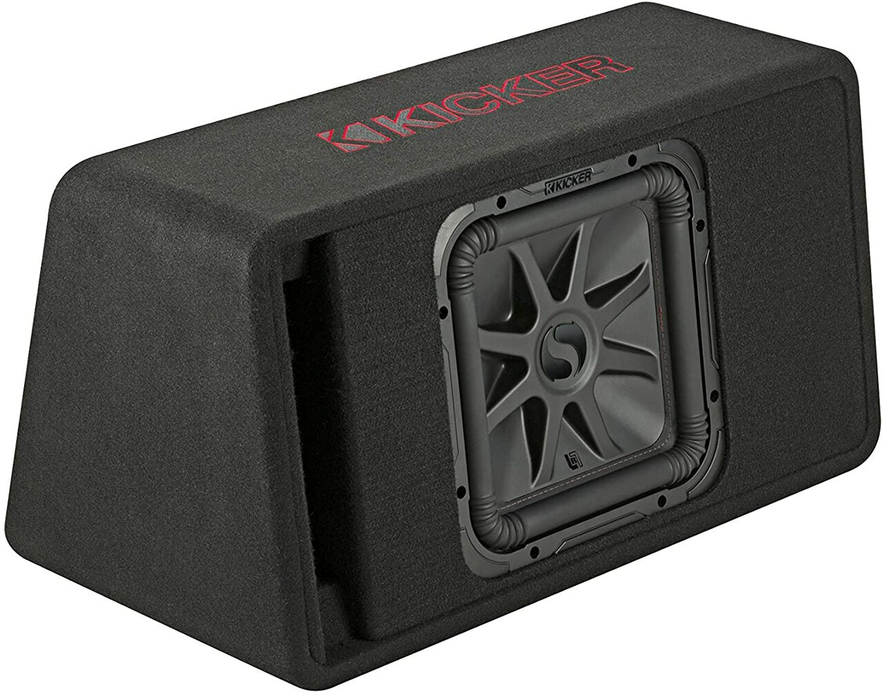 Kicker Solo-Baric 45VL7R102 1200W Max L7R Single 10" Vented Subwoofer Enclosure