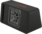 Kicker Solo-Baric 45VL7R102 1200W Max L7R Single 10" Vented Subwoofer Enclosure