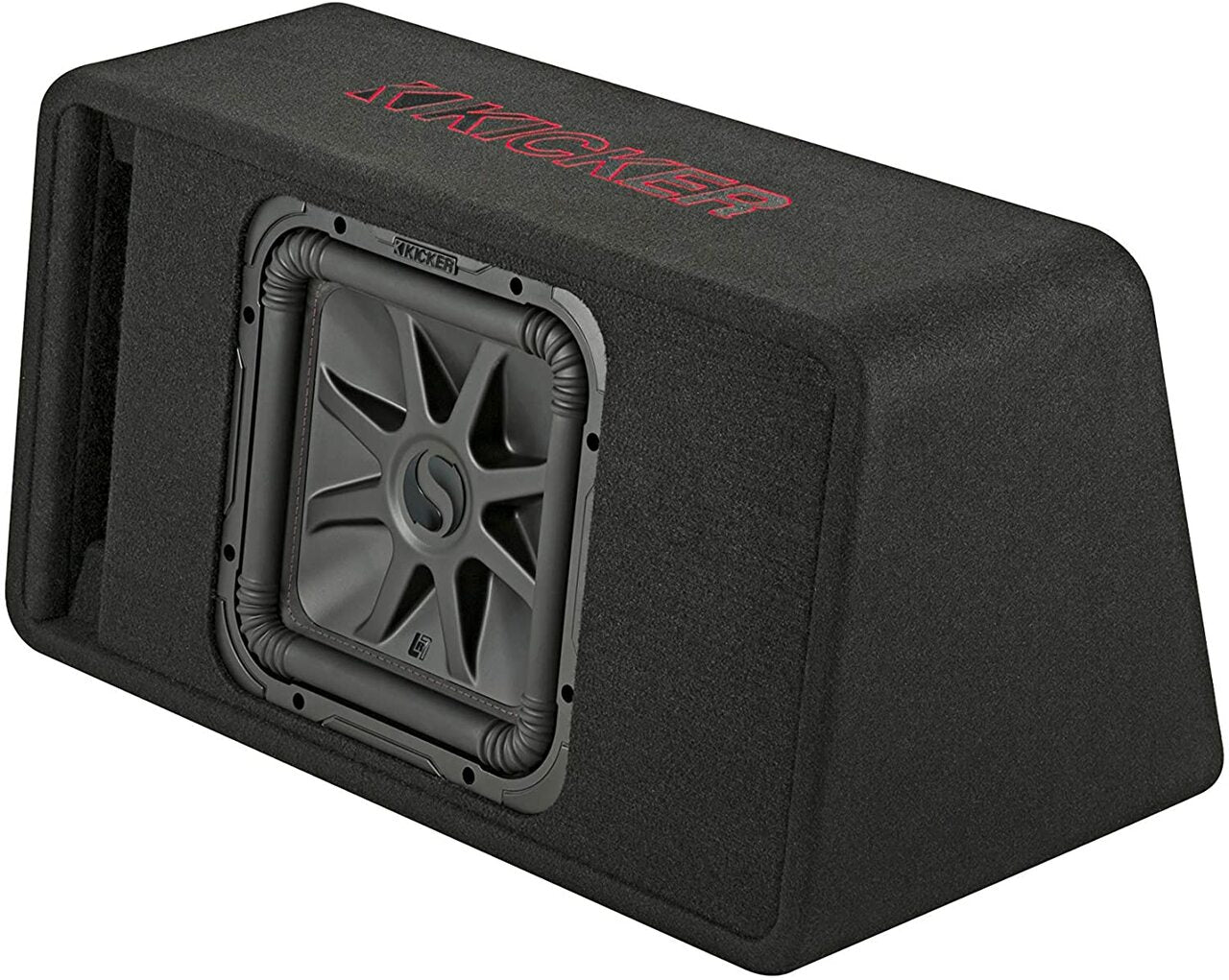 Kicker Solo-Baric 45VL7R102 1200W Max L7R Single 10" Vented Subwoofer Enclosure