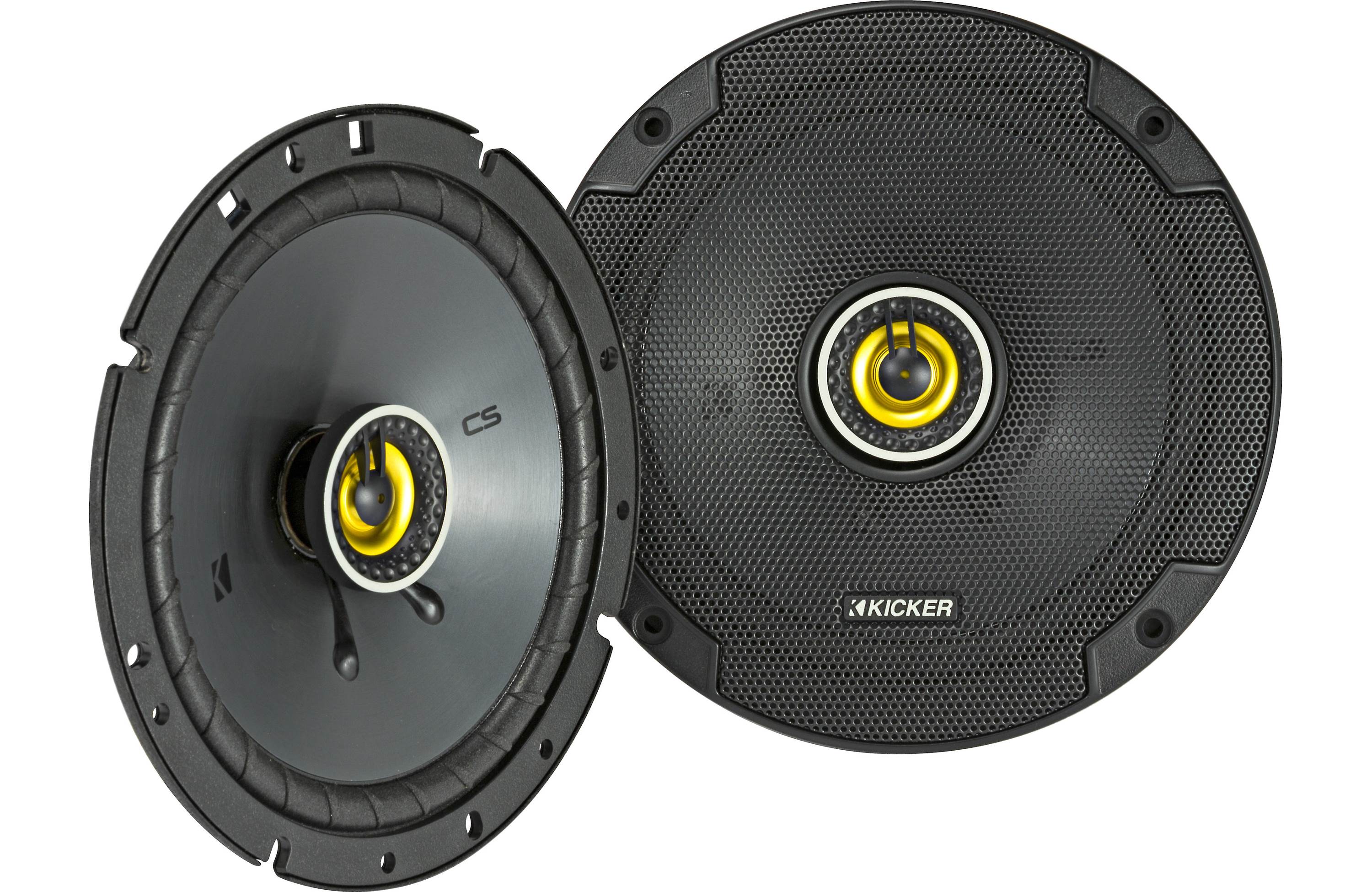 Kicker 46CSC654 6-1/2" 2-Way CS-Series Coaxial Car Speakers CSC654