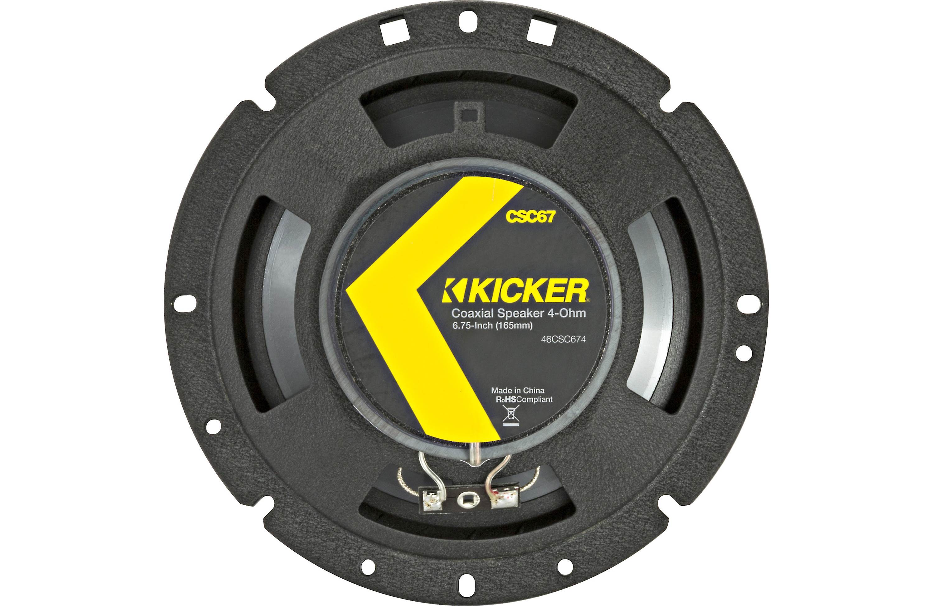 Kicker 46CSC674 6-3/4" 2-Way CS-Series Coaxial Car Speakers CSC657