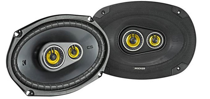 Kicker 46CSC6934 6 x 9" 3-Way CS-Series Coaxial Car Speakers CSC6934