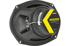 Kicker 46CSC6934 6 x 9" 3-Way CS-Series Coaxial Car Speakers CSC6934