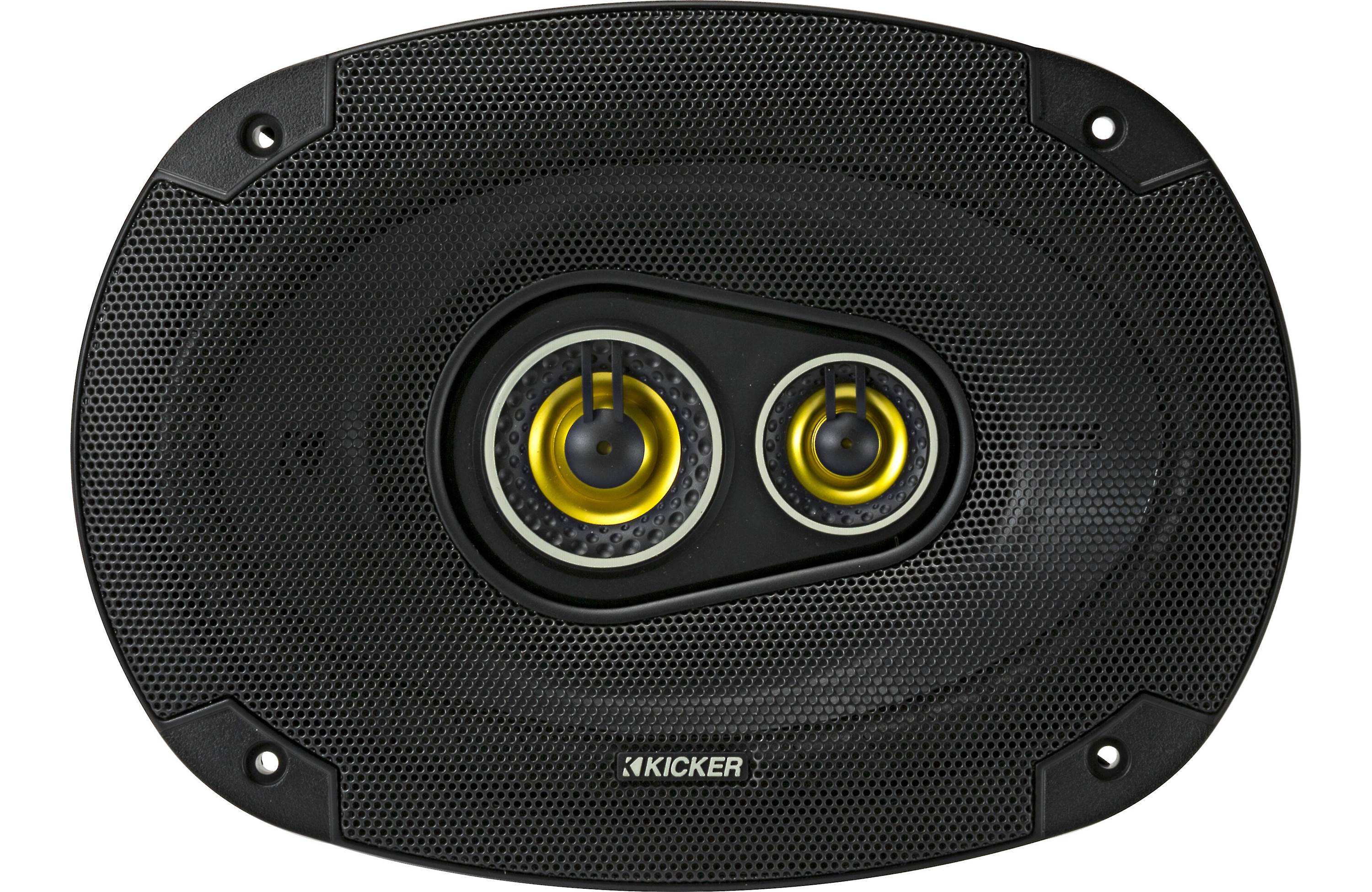 Kicker 46CSC6934 6 x 9" 3-Way CS-Series Coaxial Car Speakers CSC6934