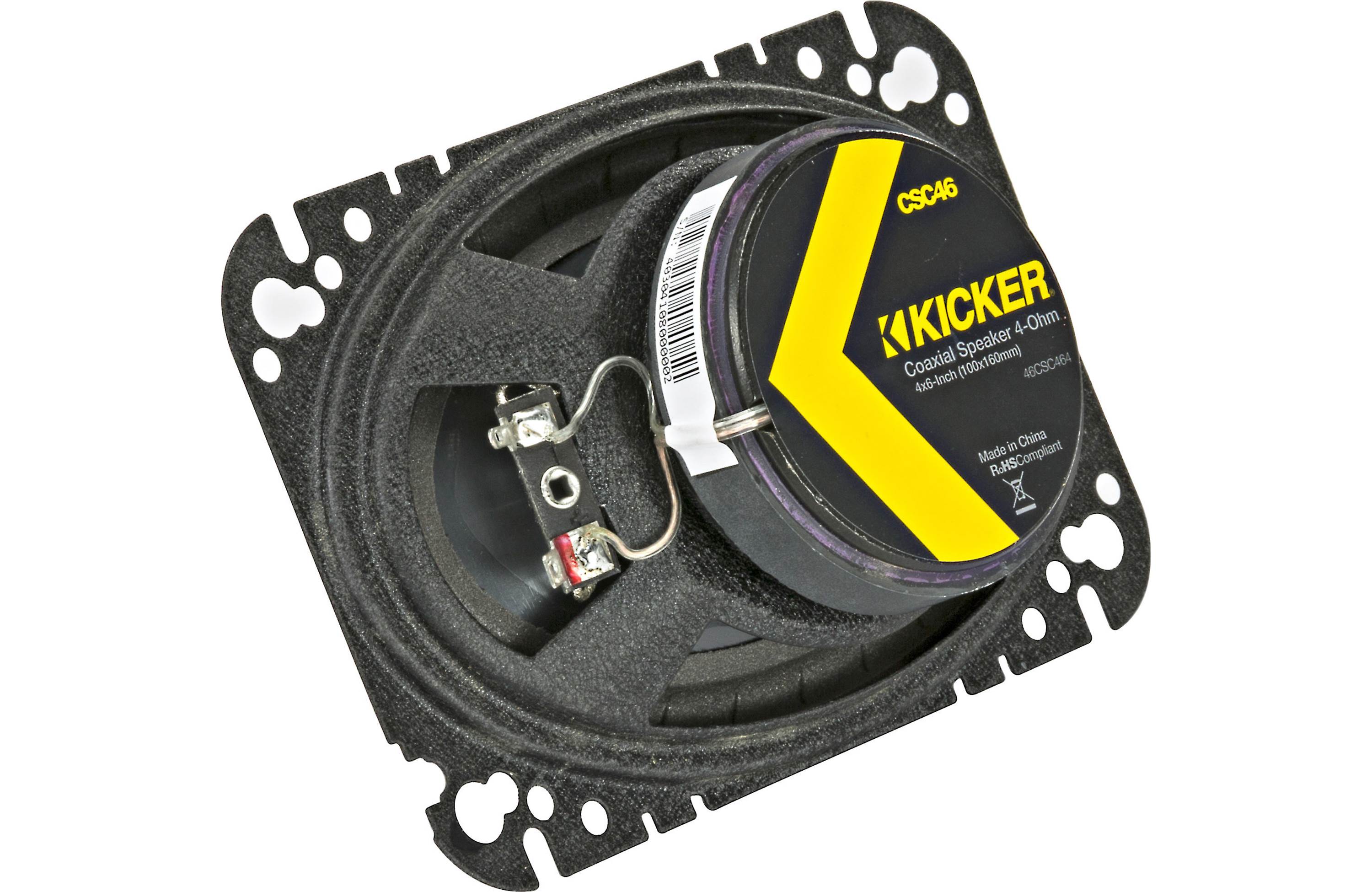 Kicker 46CSC464 CS-Series 4"x6" 2-way car speakers CSC46