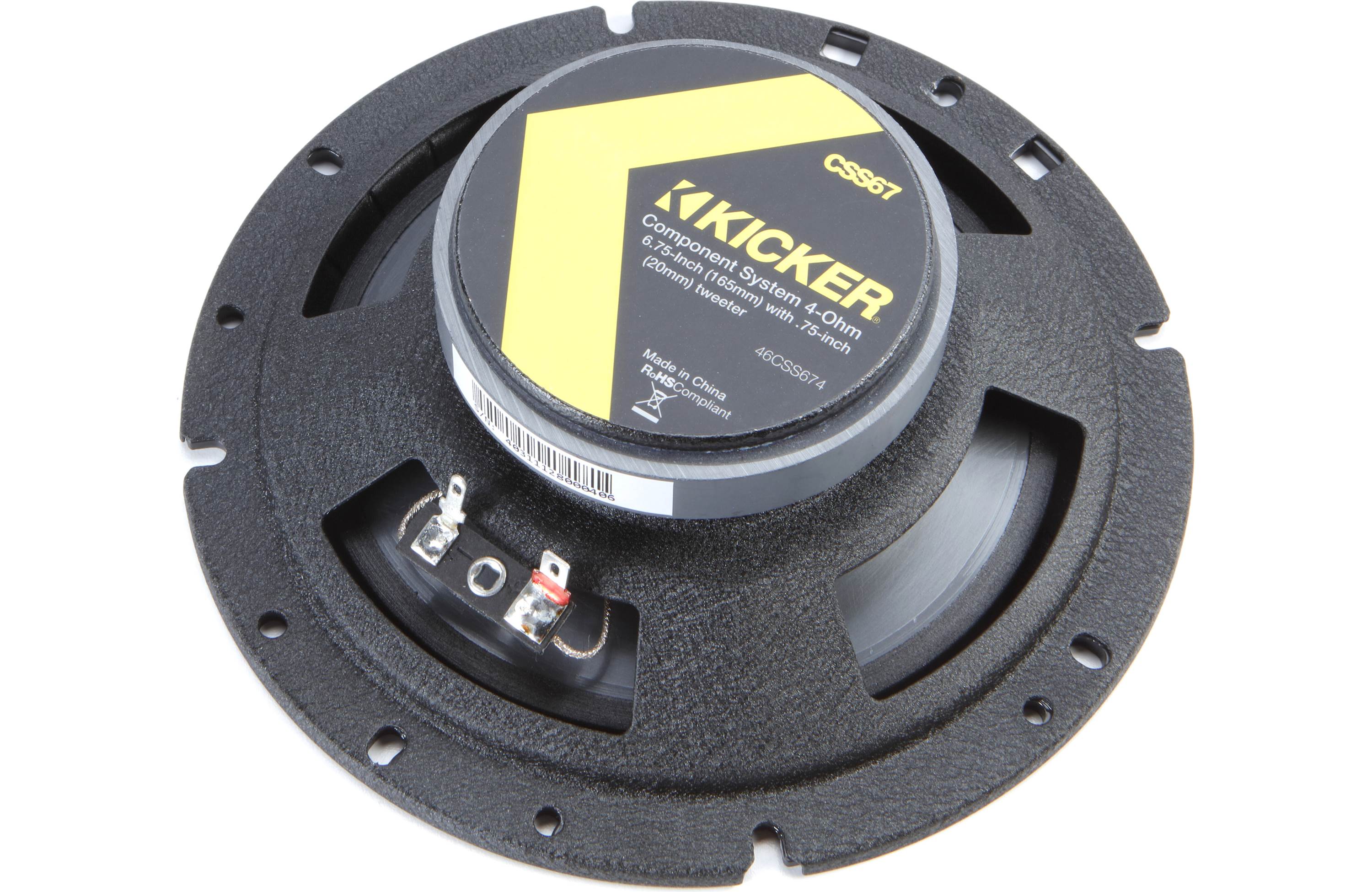 Kicker 46CSS654 6.5"  2 Way CS-Series Component Speaker System CSS65