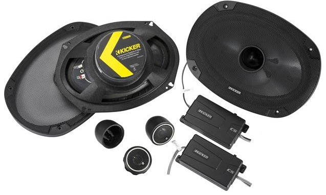 Kicker 46CSS694 CS Series 6"x9" 2-way Component Speakers CSS69