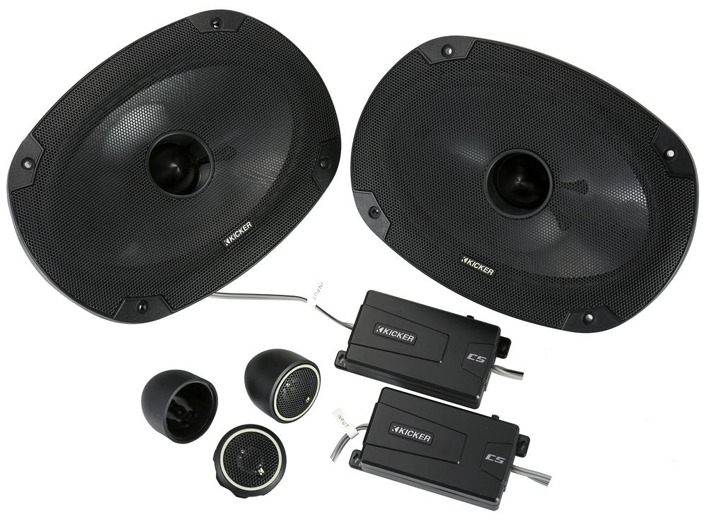 Kicker 46CSS694 CS Series 6"x9" 2-way Component Speakers CSS69