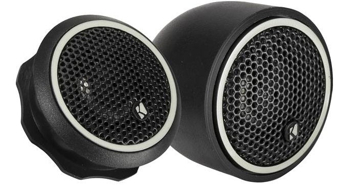 Kicker 46CST204 3/4" CS Series Silk Dome Car Tweeters CST204