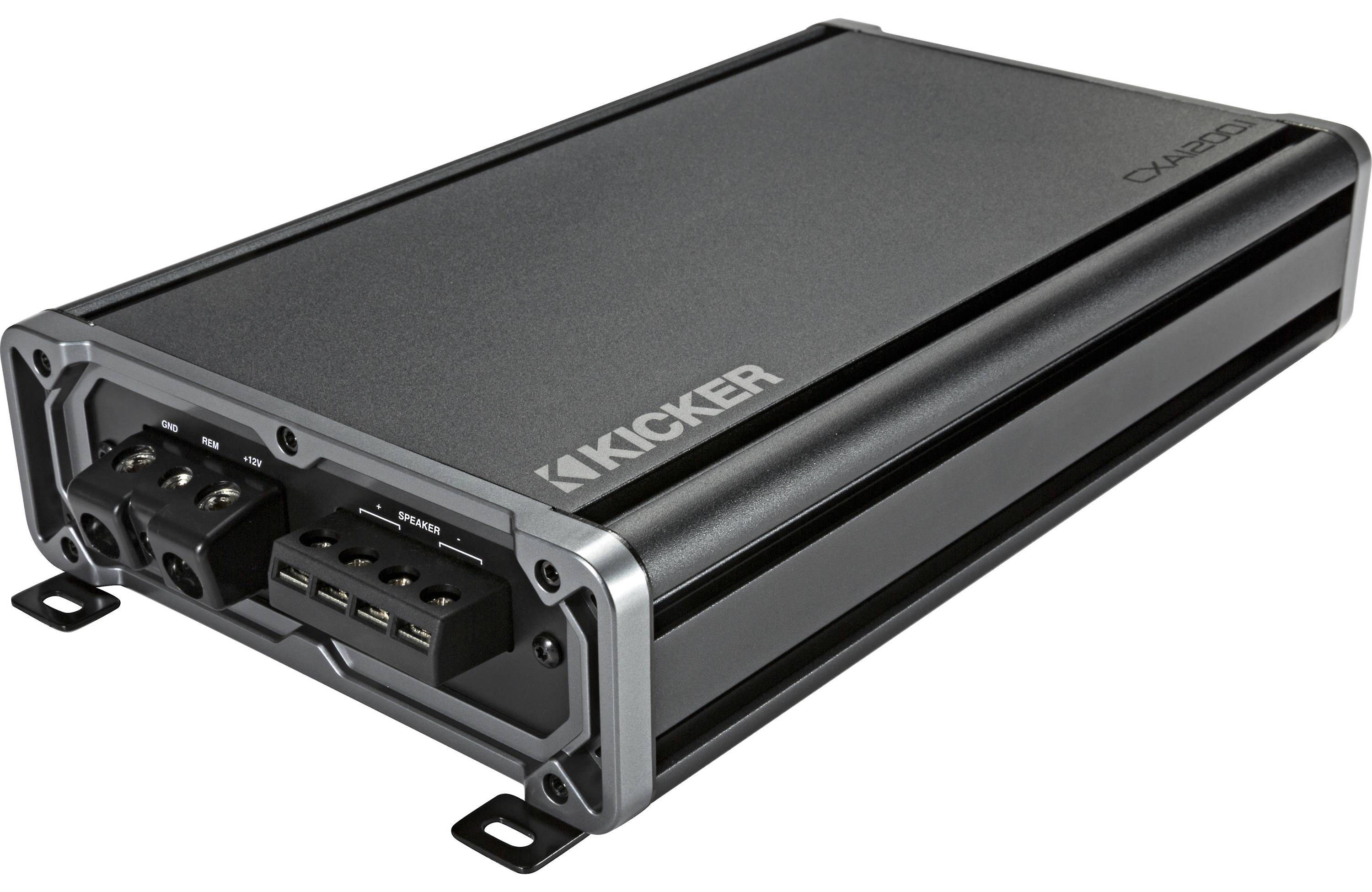 Kicker 46CXA1200.1 CX Series 1200w Monoblock Class D Subwoofer Amplifier