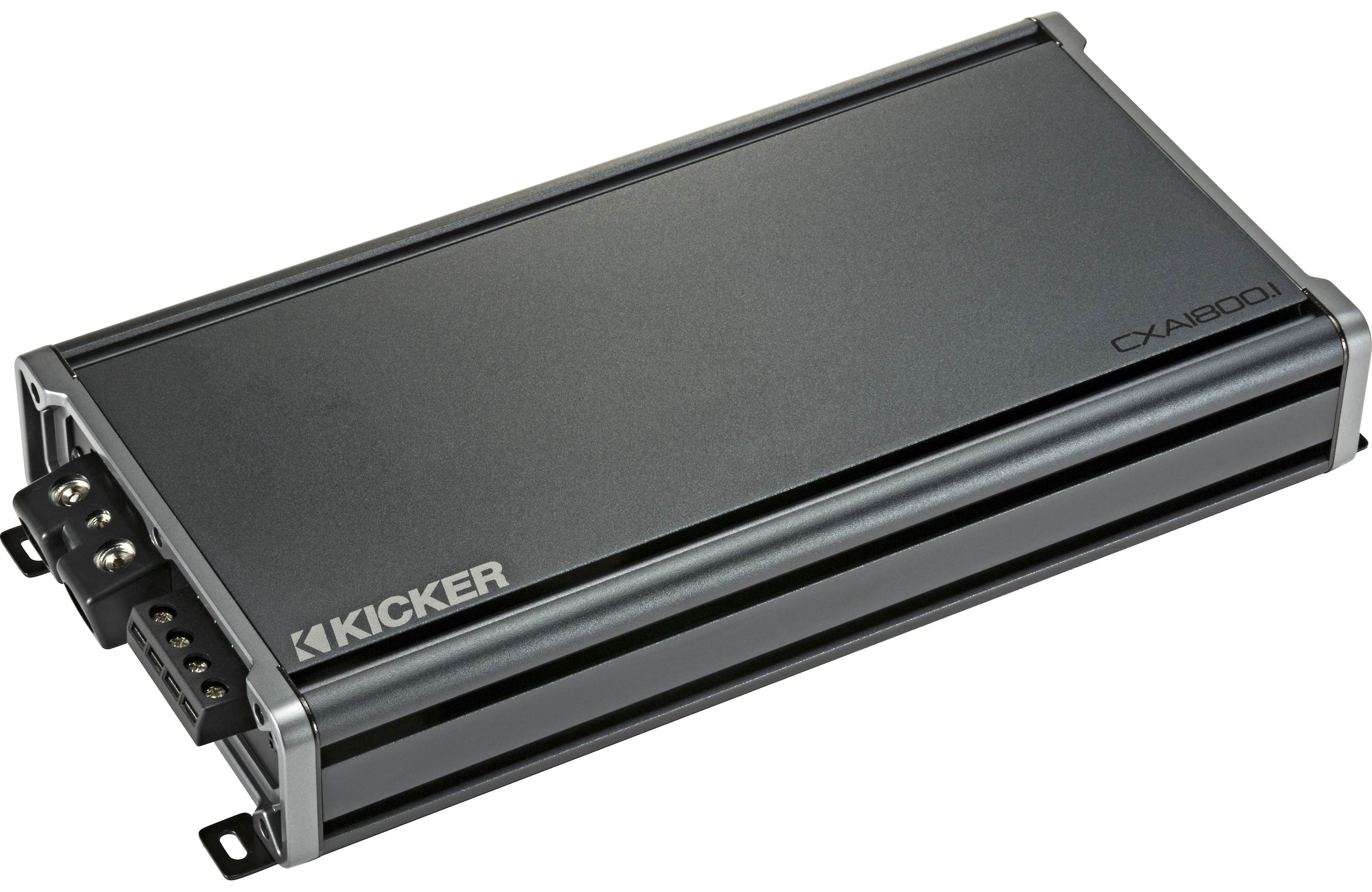 Kicker 46CXA1800.1 CX Series 1800w Monoblock Class D Subwoofer Amplifier