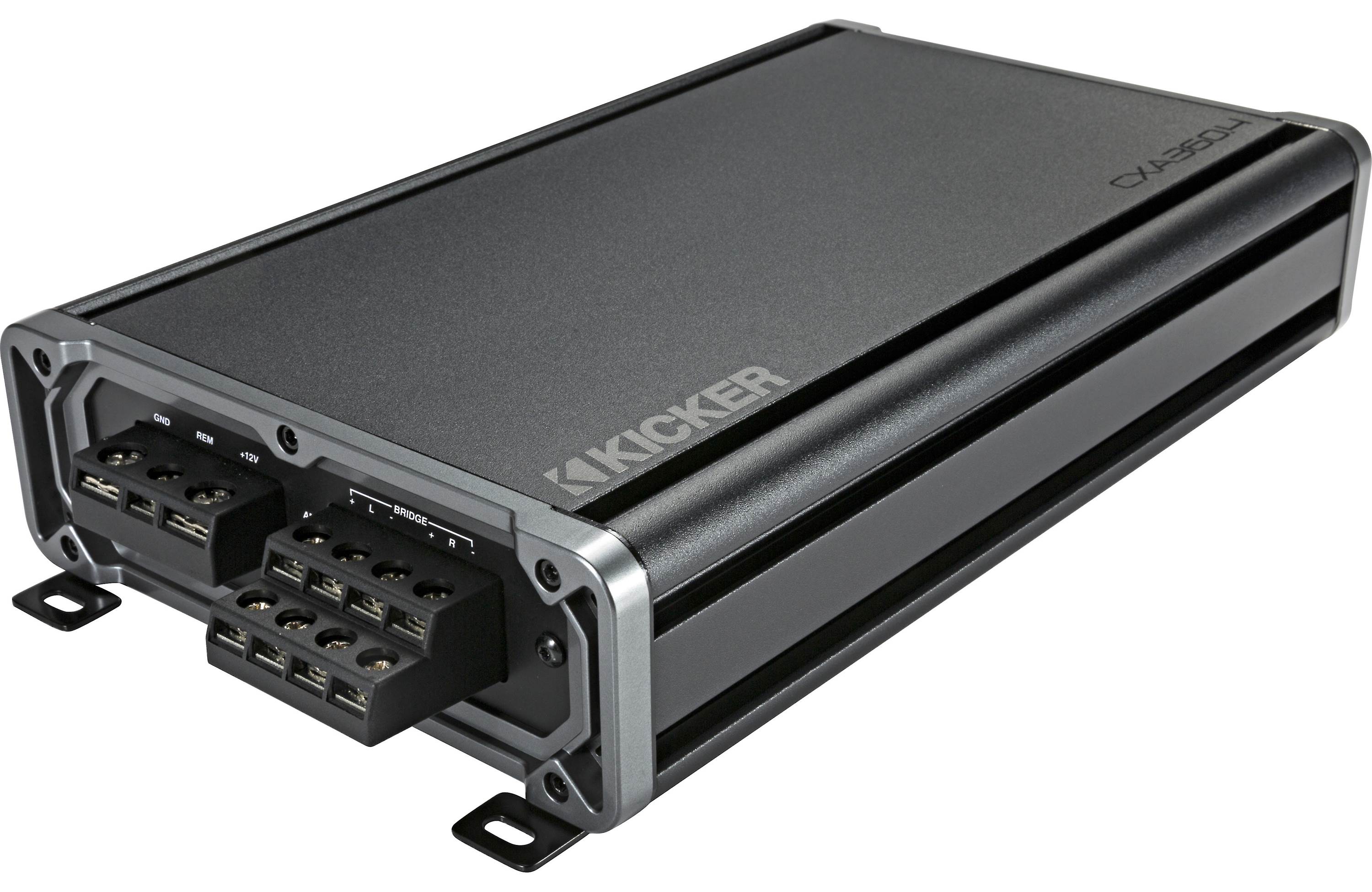 Kicker 46CXA3604.4 CX Series 360w 4 Channel Class D Full-Range Amplifier