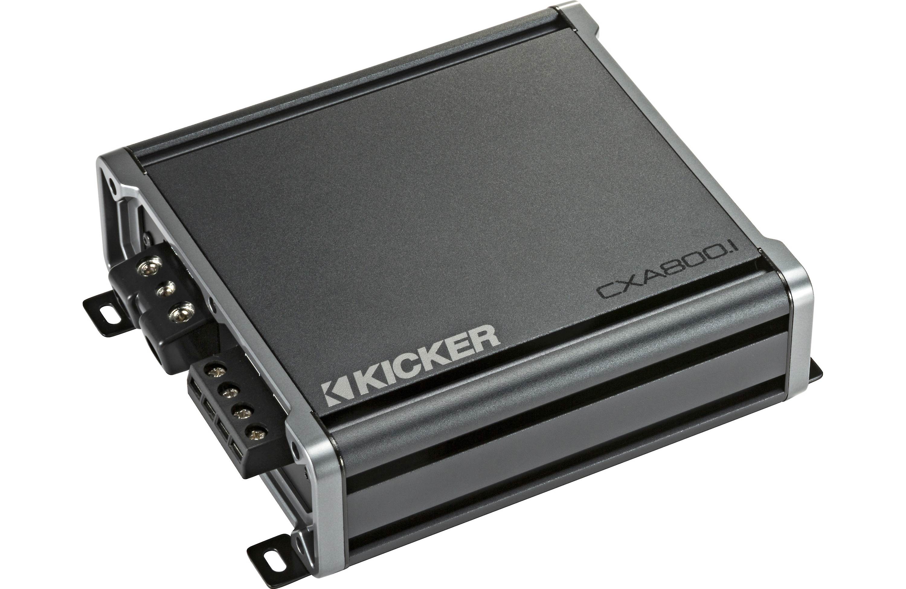 Kicker CXA800.1 CX Series 800w Monoblock Class D Subwoofer Amplifier