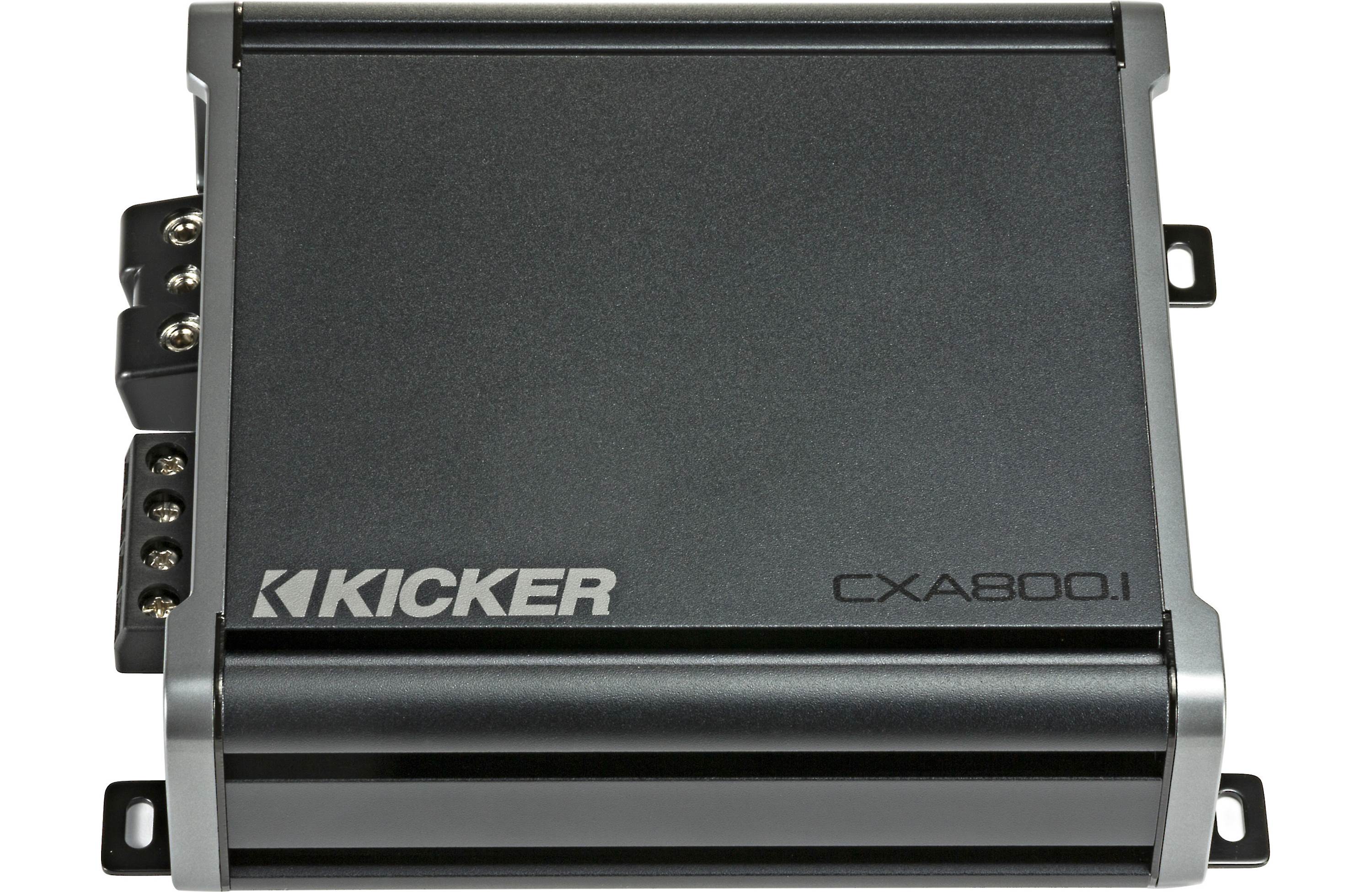Kicker CXA800.1 CX Series 800w Monoblock Class D Subwoofer Amplifier