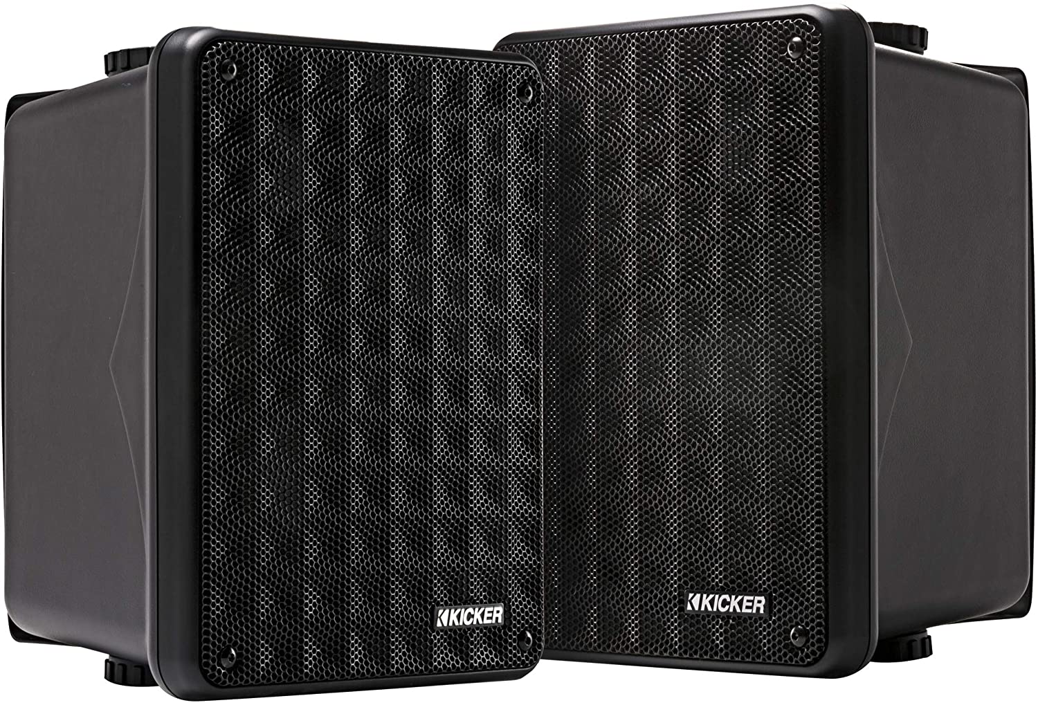 Kicker 46KB6B Outdoor Speakers (Pair) Black