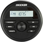 Kicker KMC2 Compact Digital Marine Media Bluetooth Receiver