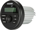 Kicker KMC2 Compact Digital Marine Media Bluetooth Receiver