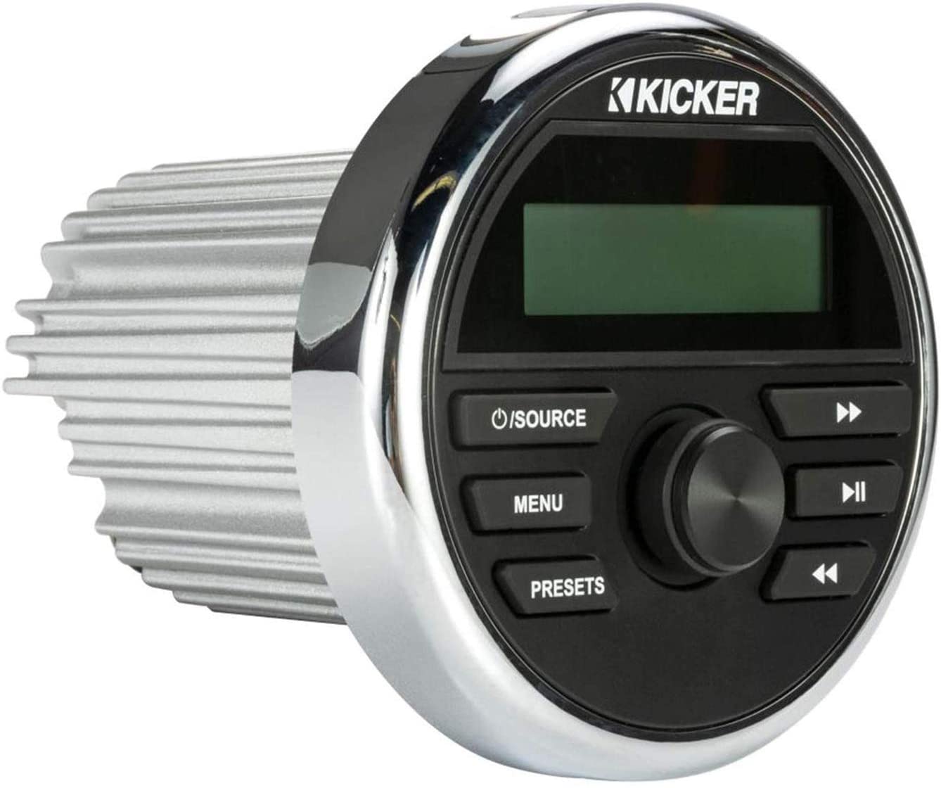 Kicker KMC2 Compact Digital Marine Media Bluetooth Receiver