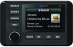 Kicker KMC4 3" Compact Digital Marine Media Bluetooth Receiver