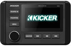 Kicker KMC4 3" Compact Digital Marine Media Bluetooth Receiver