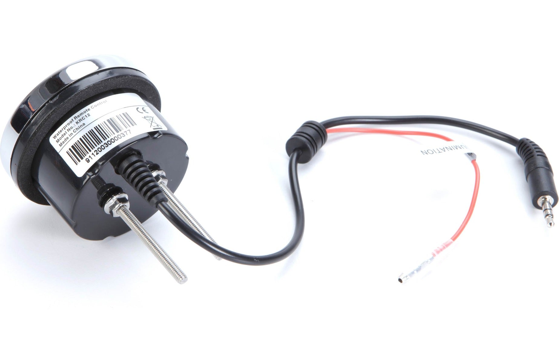 Kicker KRC12 Wired marine remote control for select Kicker marine receivers