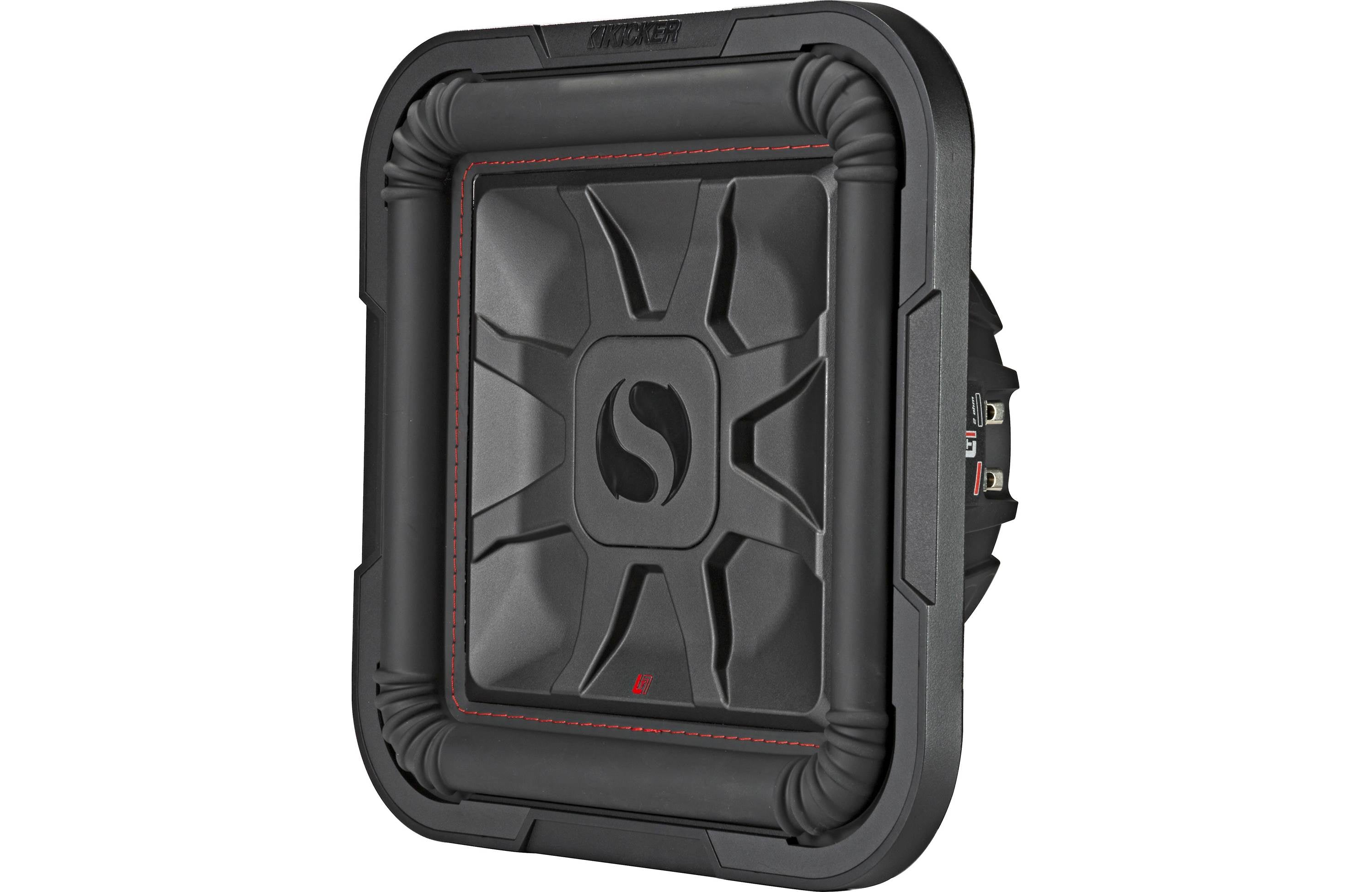 Kicker 46L7T124 L7T Solo-Baric Series 12" Thin Profile subwoofer with dual 4-ohm voice coils