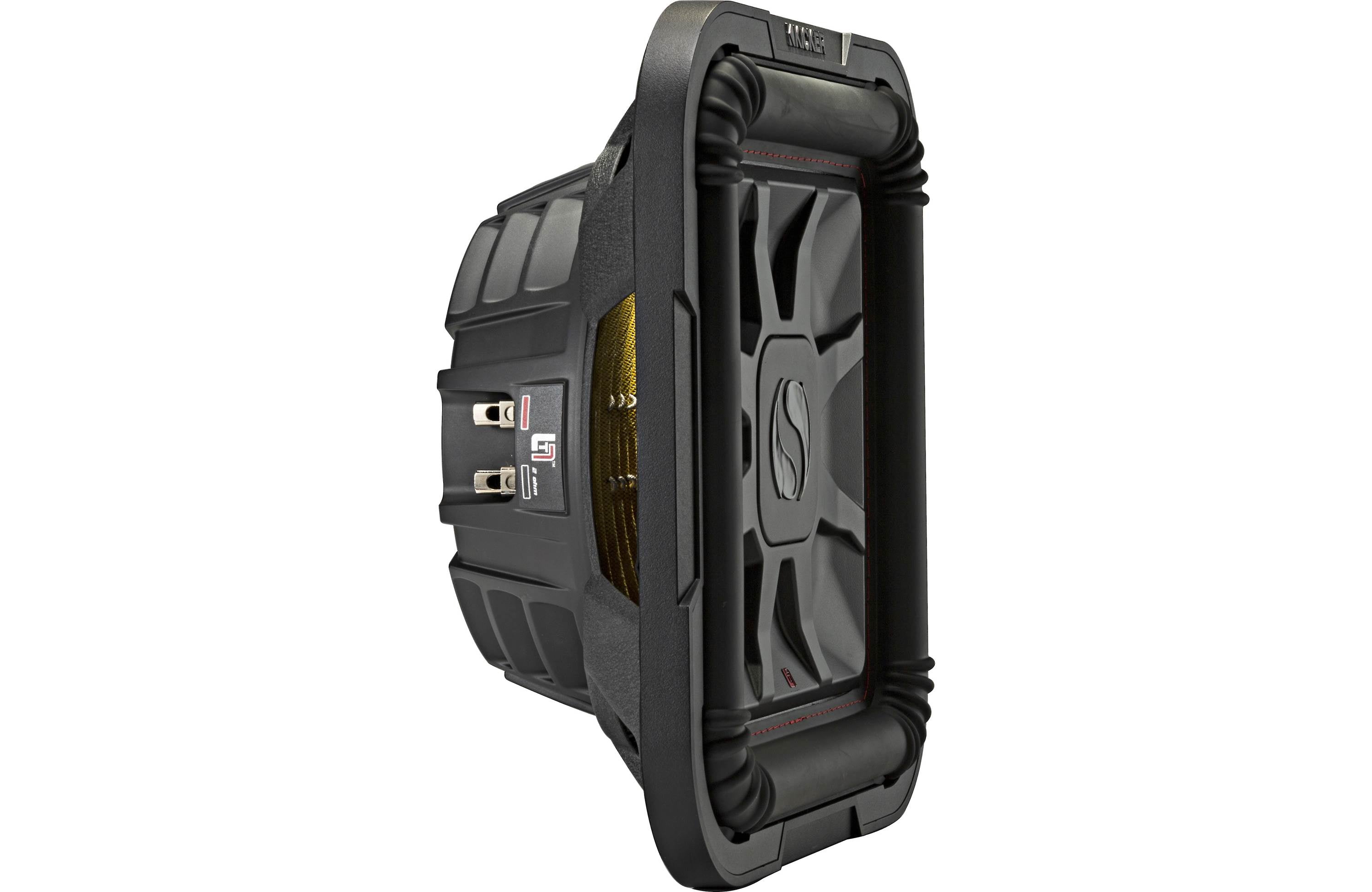 Kicker 46L7T82 L7T Solo-Baric Series 8" Thin Profile subwoofer with dual 2-ohm voice coils
