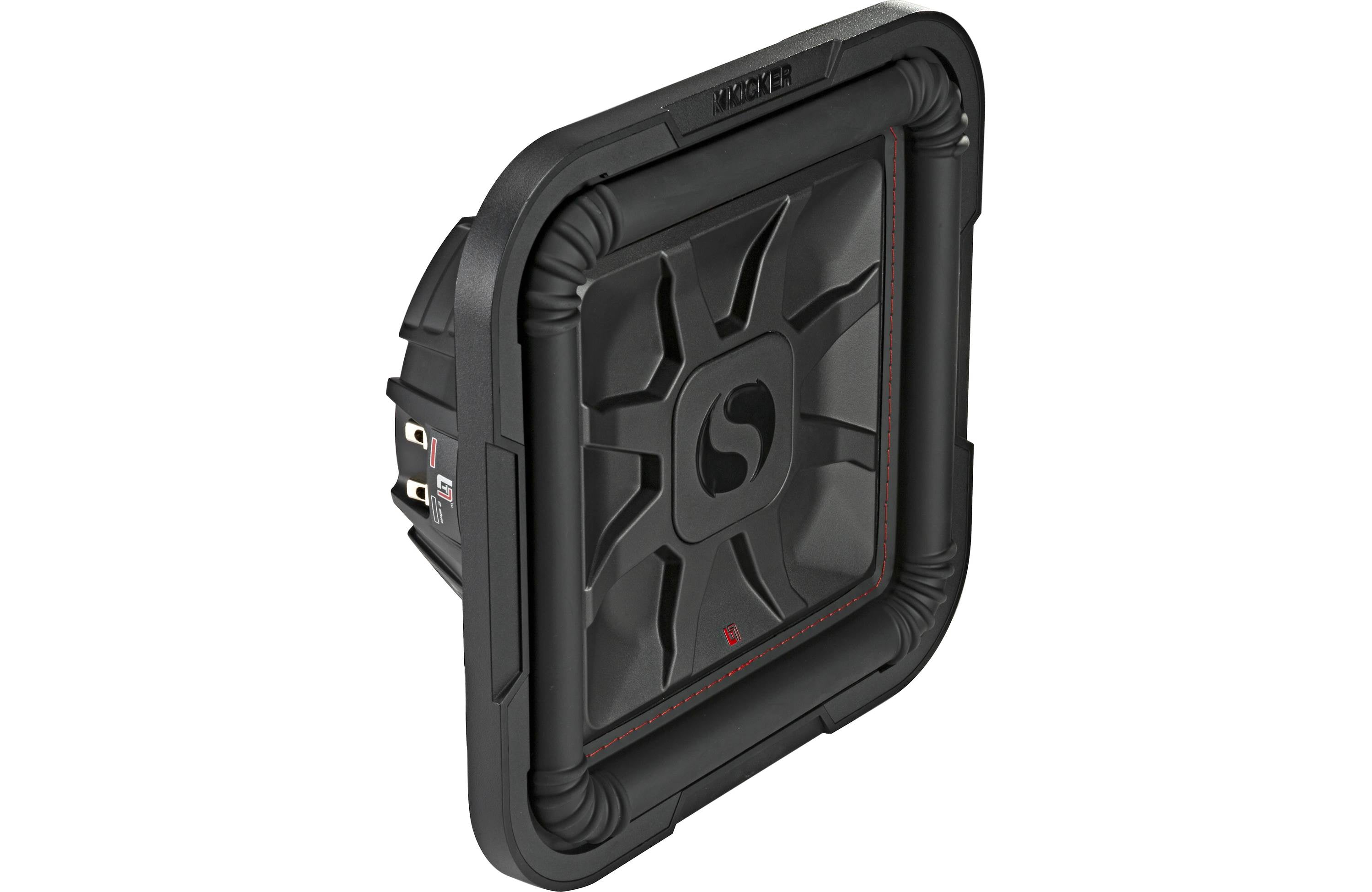 Kicker 46L7T124 L7T Solo-Baric Series 12" Thin Profile subwoofer with dual 4-ohm voice coils
