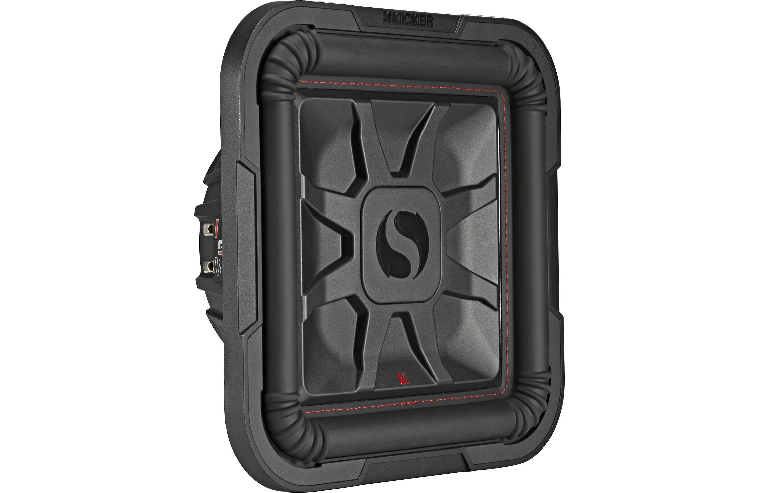 Kicker 46L7T124 L7T Solo-Baric Series 12" Thin Profile subwoofer with dual 4-ohm voice coils