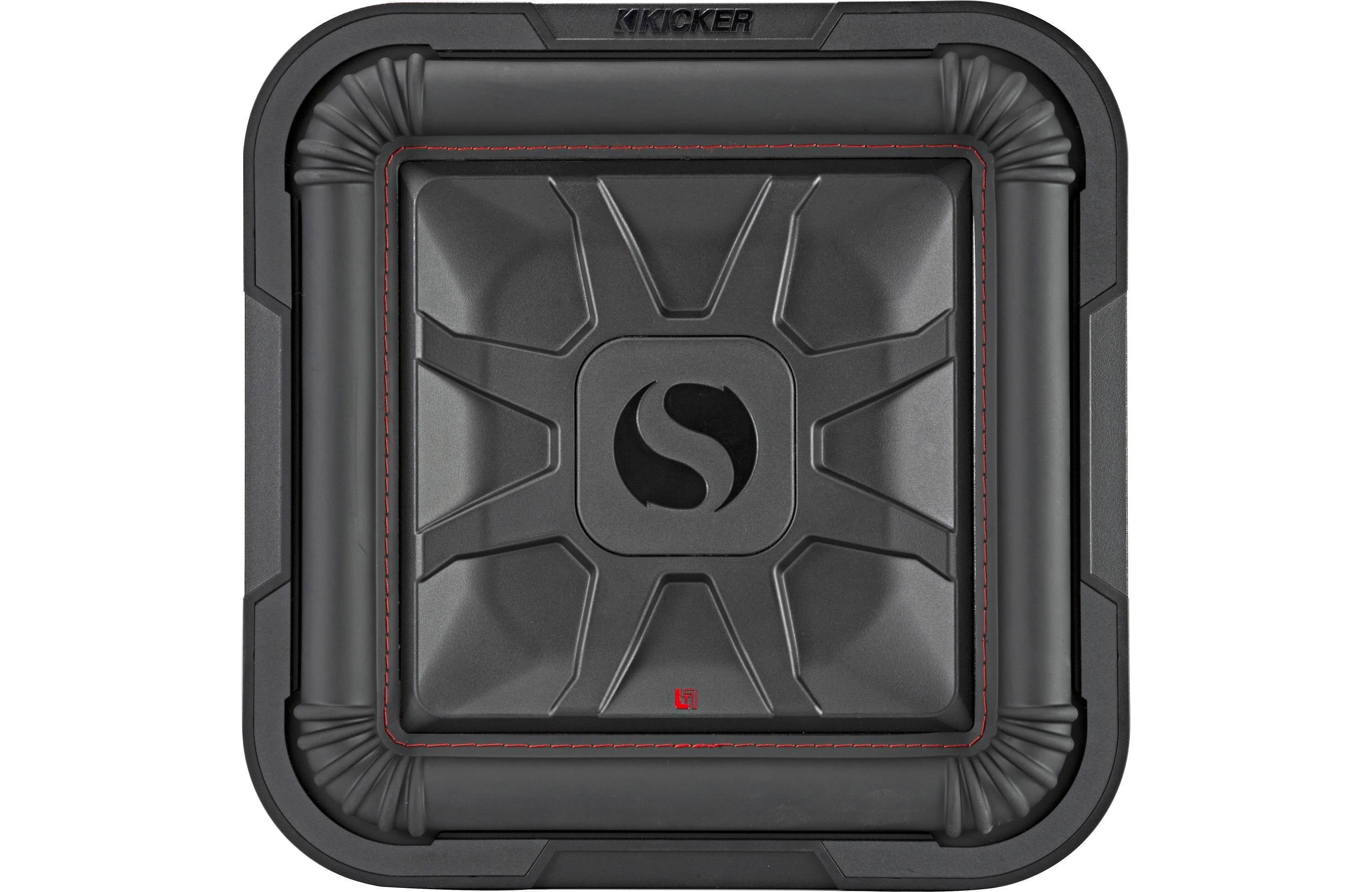 Kicker 46L7T84 L7T Solo-Baric Series 8" Thin Profile subwoofer with dual 4-ohm voice coils