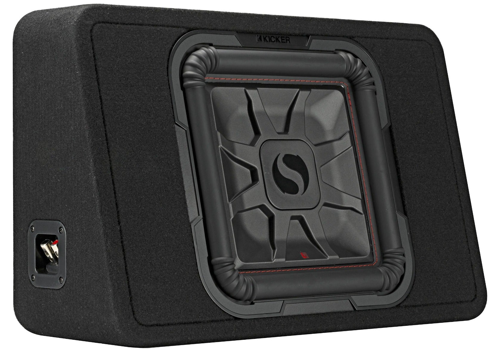 Kicker 46TL7T122 Enclosure with Loaded 2-ohm 12" L7T Solo-Baric Subwoofer