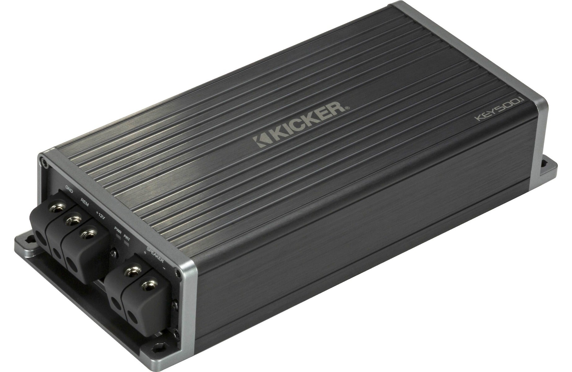 Kicker KEY500.1 Compact mono subwoofer amplifier with automatic tuning DSP