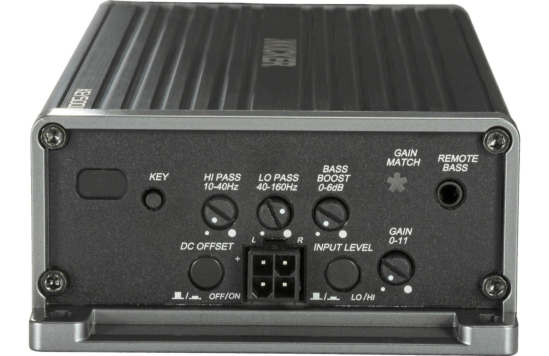 Kicker KEY500.1 Compact mono subwoofer amplifier with automatic tuning DSP