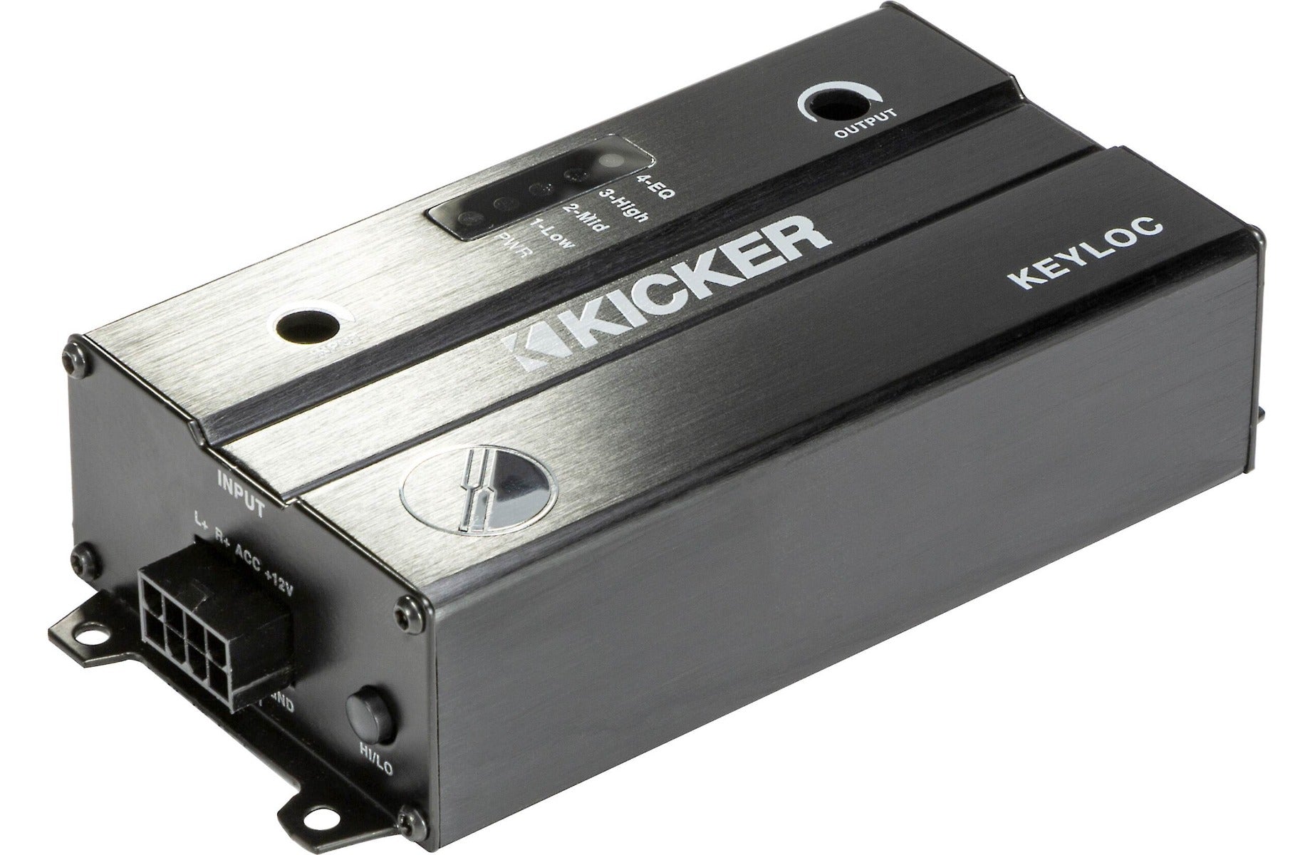 Kicker KEYLOC 400W RMS 2-Channel Smart DSP controlled Line-Out Converter