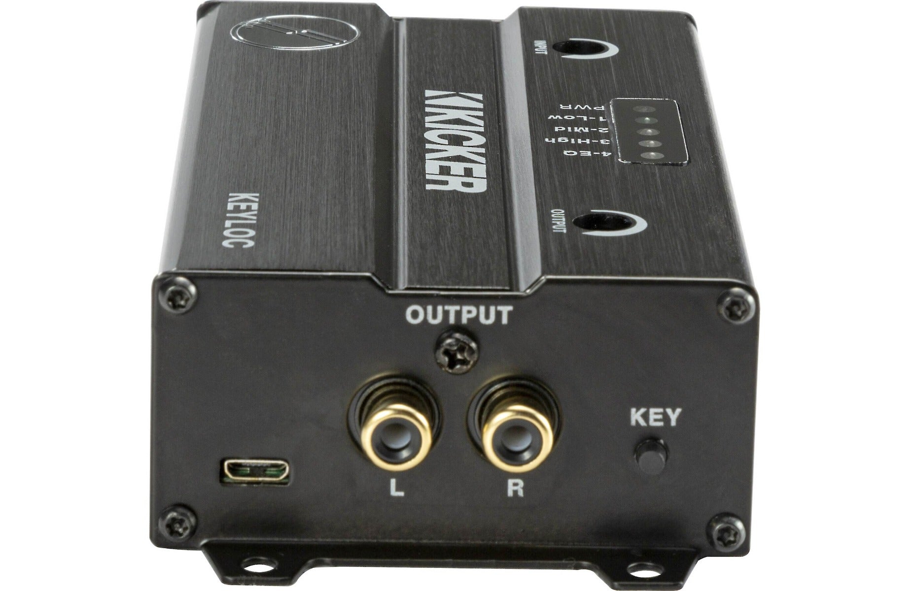 Kicker KEYLOC 400W RMS 2-Channel Smart DSP controlled Line-Out Converter