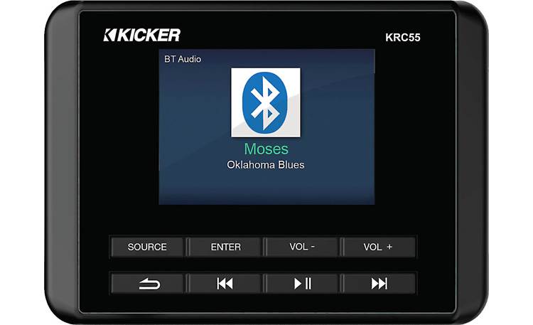 Kicker KRC55 Digital Remote Commander Compatible with KMC5 Media Center/Radio