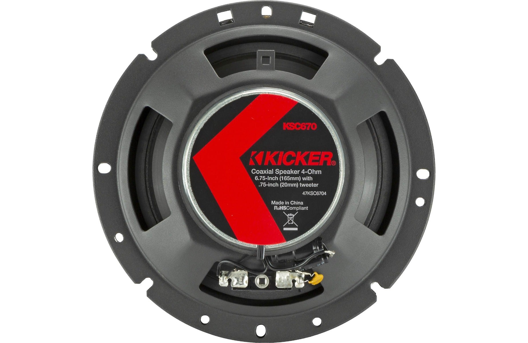 Kicker 47KSC6704 KS-Series 6-3/4"  2-way car speakers KSC6704