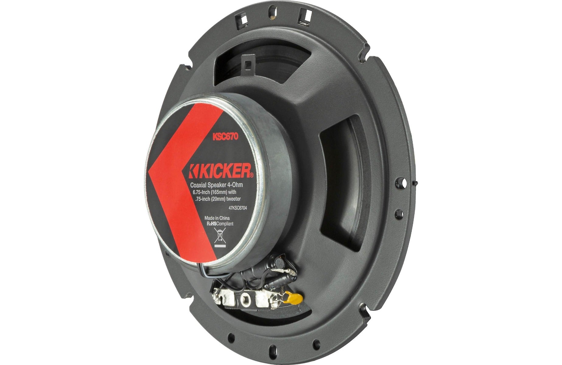 Kicker 47KSC6704 KS-Series 6-3/4"  2-way car speakers KSC6704