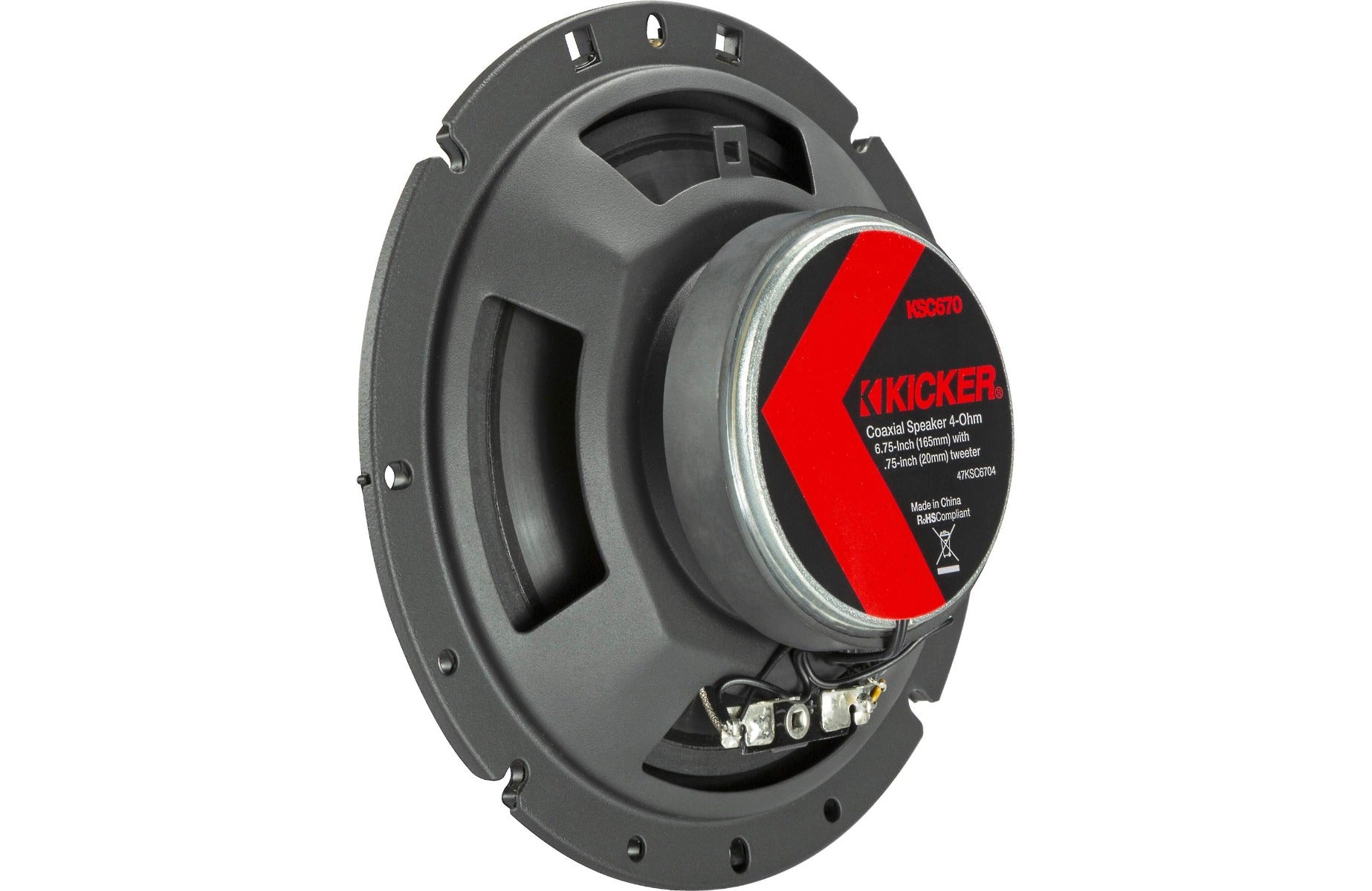 Kicker 47KSC6704 KS-Series 6-3/4"  2-way car speakers KSC6704