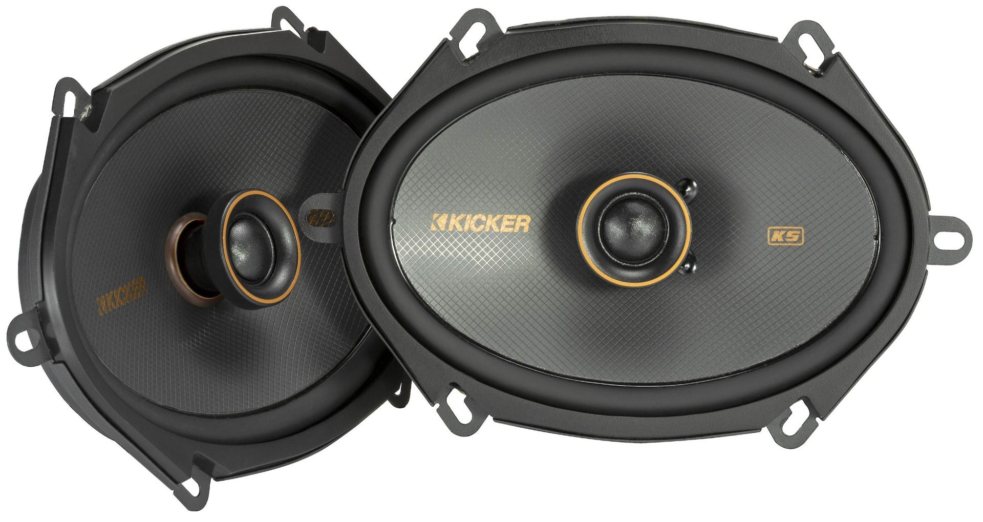Kicker 47KSC6804 KS Series 6"x8" 2-way Coaxial  speakers CSS68