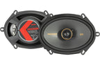 Kicker 47KSC6804 KS Series 6"x8" 2-way Coaxial  speakers CSS68