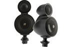 Kicker 47KSMT2504 KS Series dual-pod component speaker system 2-1/2" midrange driver and a 1" tweeter