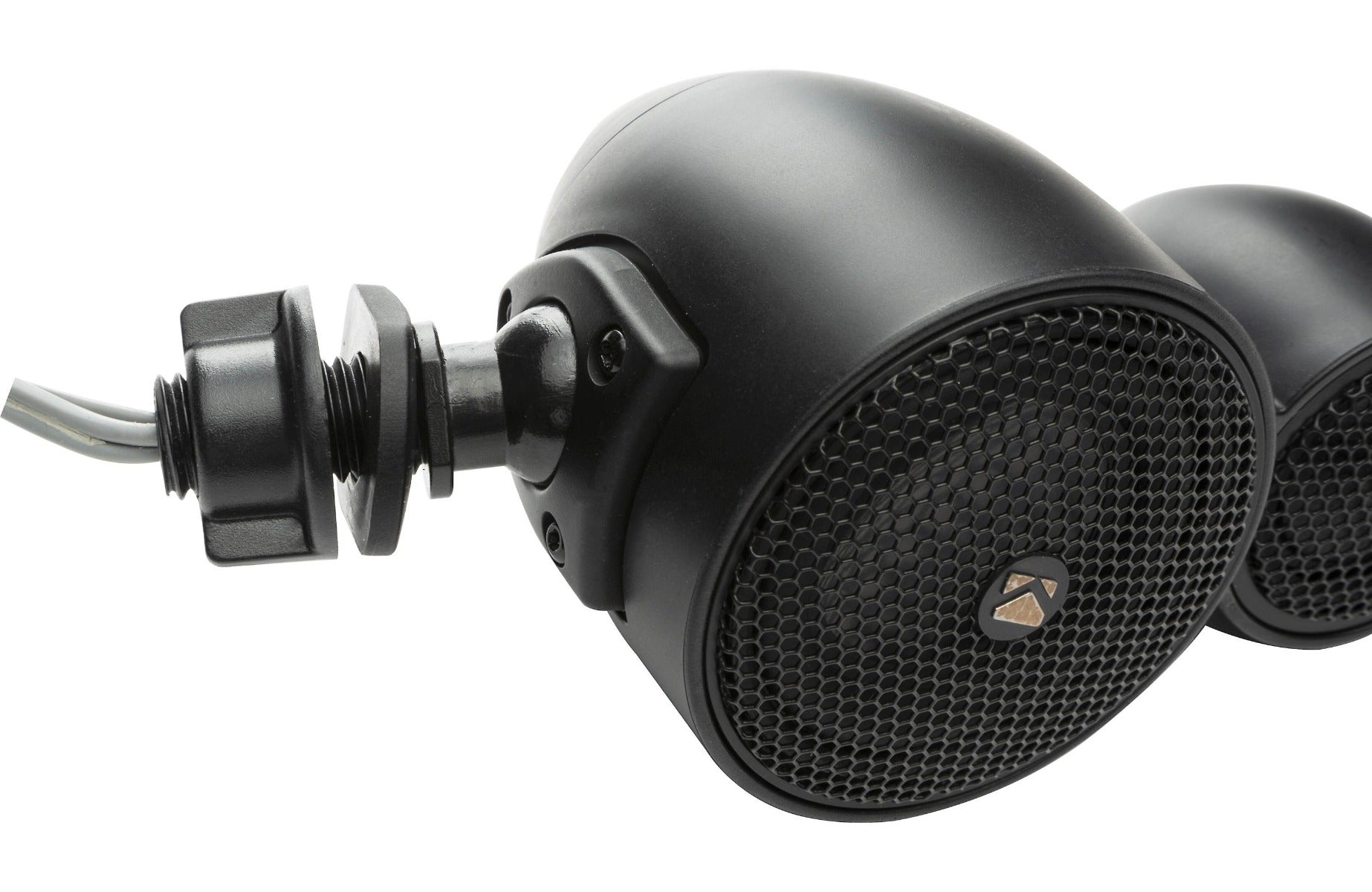 Kicker 47KSMT2504 KS Series dual-pod component speaker system 2-1/2" midrange driver and a 1" tweeter