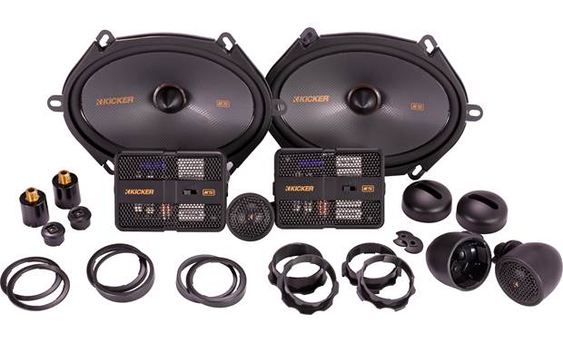 Kicker 47KSS6804 KS Series 6"x8" 2-way Component speakers KSS6804