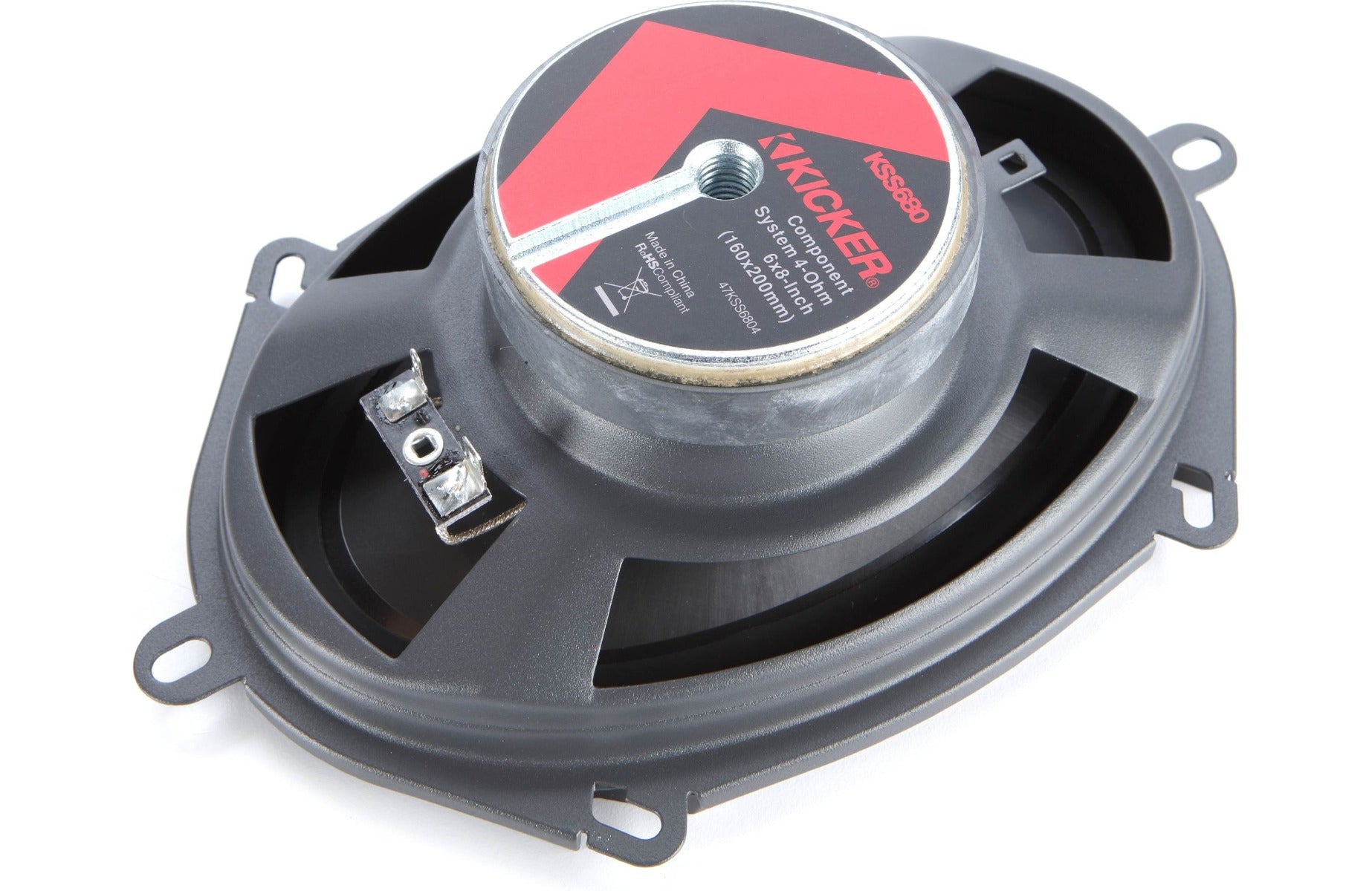 Kicker 47KSS6804 KS Series 6"x8" 2-way Component speakers KSS6804