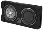 Kicker 47TRTP82 8” CompRT Downward-firing Subwoofer Thin Enclosurer