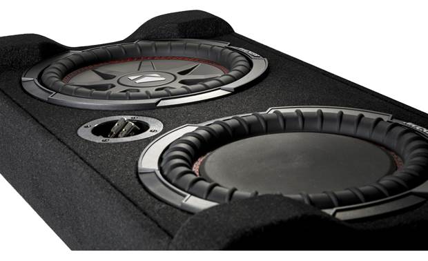 Kicker 47TRTP82 8” CompRT Downward-firing Subwoofer Thin Enclosurer