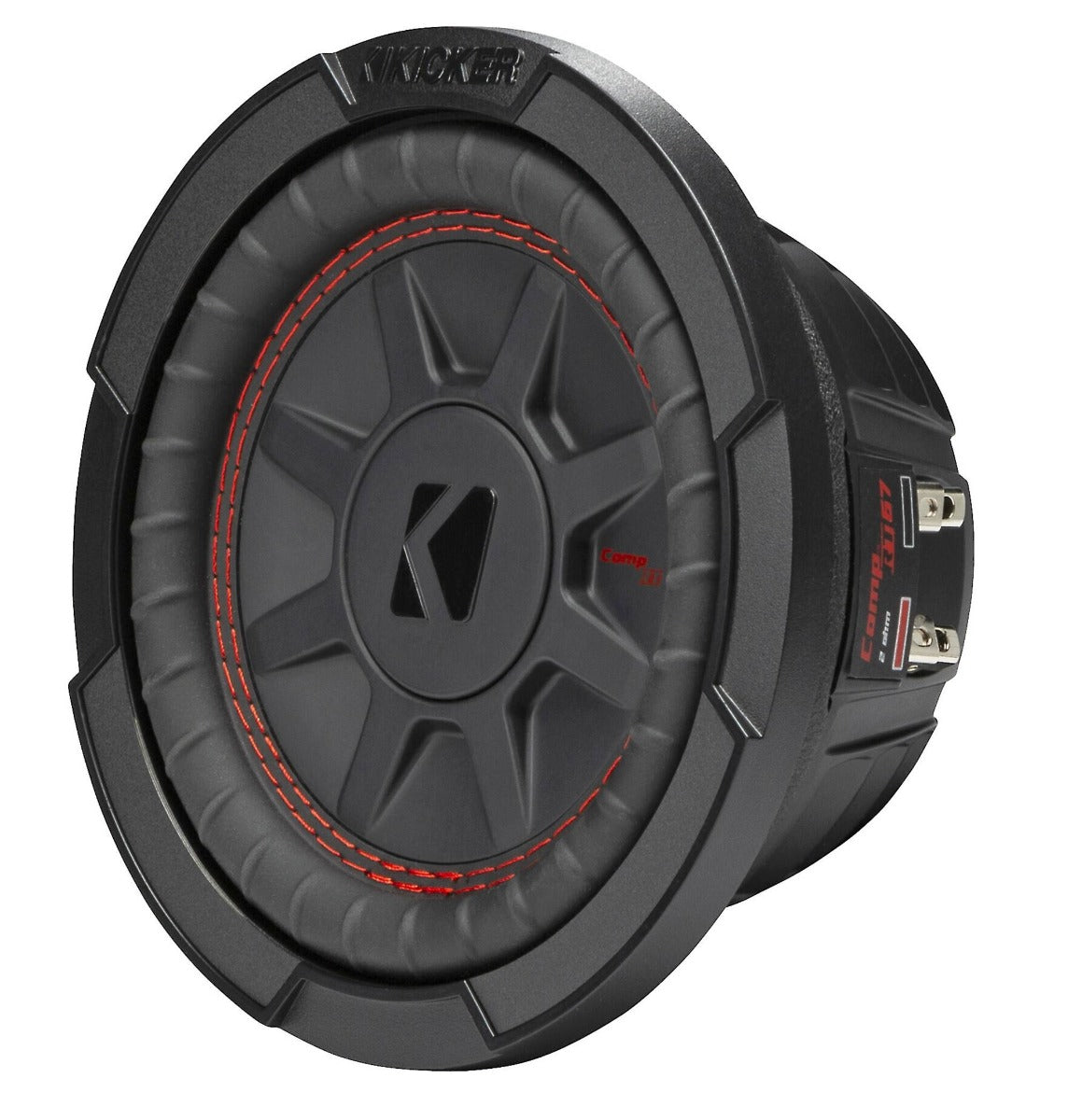 Kicker 48CWRT674 CompRT 6.75" Shallow-mount dual 4-ohm Subwoofer
