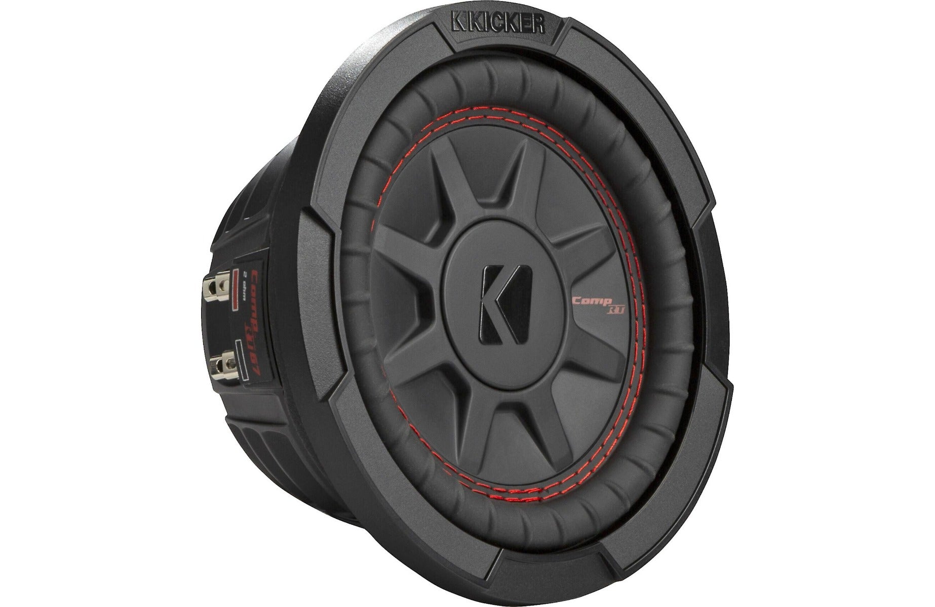 Kicker 48CWRT124 CompRT 12" Shallow-mount dualb4-ohm 1000w Subwoofer